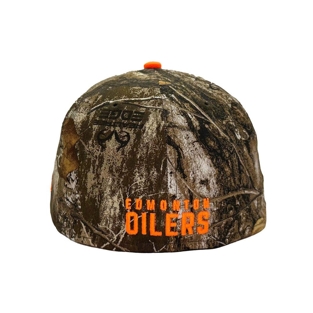 Edmonton Oilers New Era Realtree Camo 59FIFTY Fitted Hat