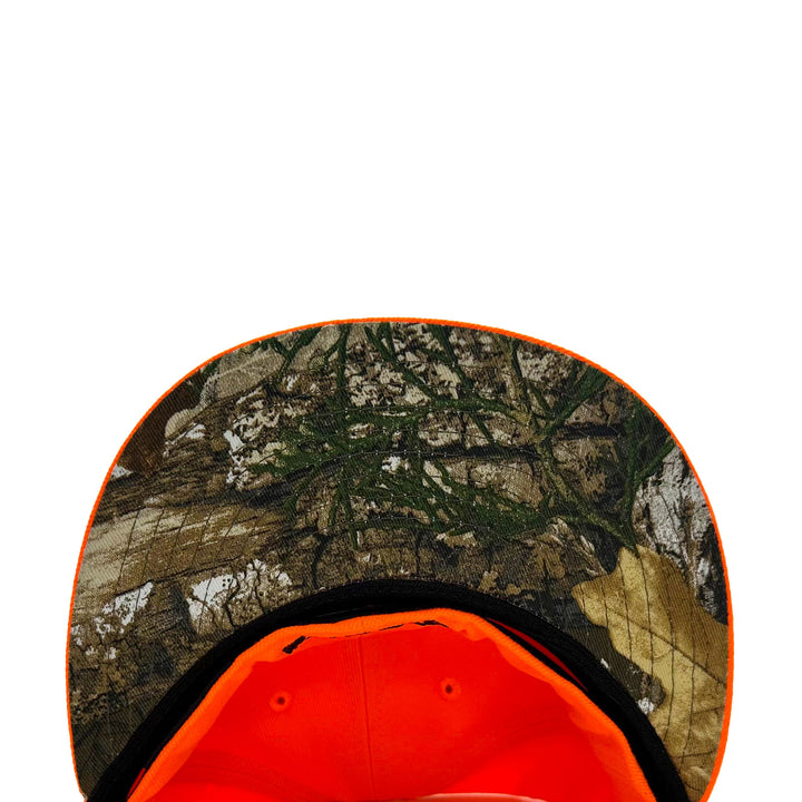 Edmonton Oilers New Era Realtree Orange 59FIFTY Fitted Hat