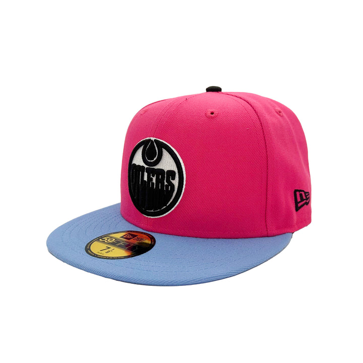 Edmonton Oilers New Era Pink Sour Candy 59FIFTY Fitted Hat