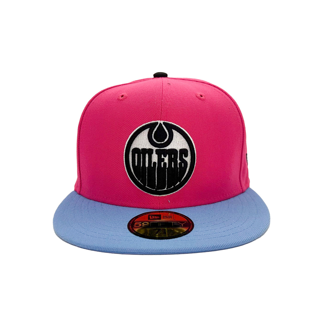 Edmonton Oilers New Era Pink Sour Candy 59FIFTY Fitted Hat