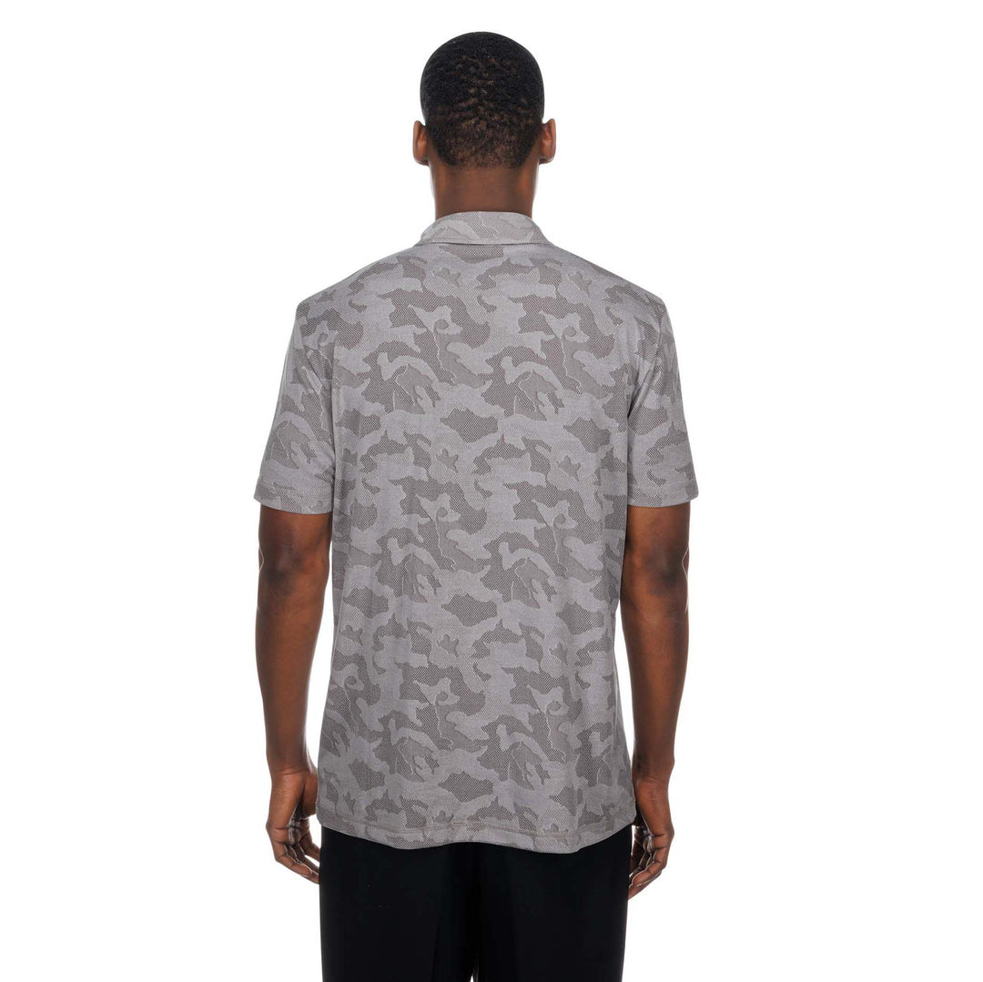 Edmonton Oilers New Era Stone Grey Polo