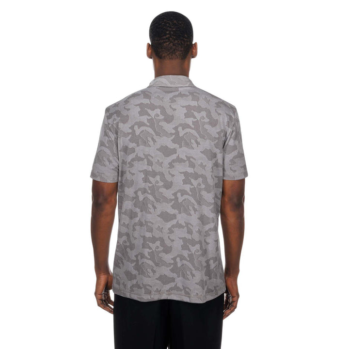 Edmonton Oilers New Era Stone Grey Polo