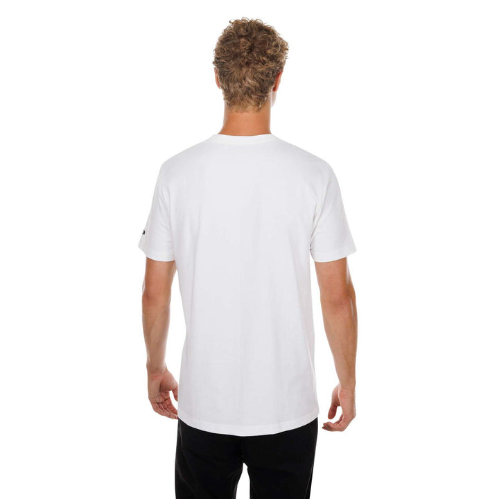 Edmonton Oilers New Era Throwback White Graphic T-Shirt