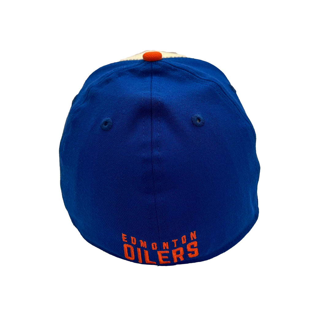 Edmonton Oilers New Era Tricolour Turtle Island 39THIRTY Flex Hat