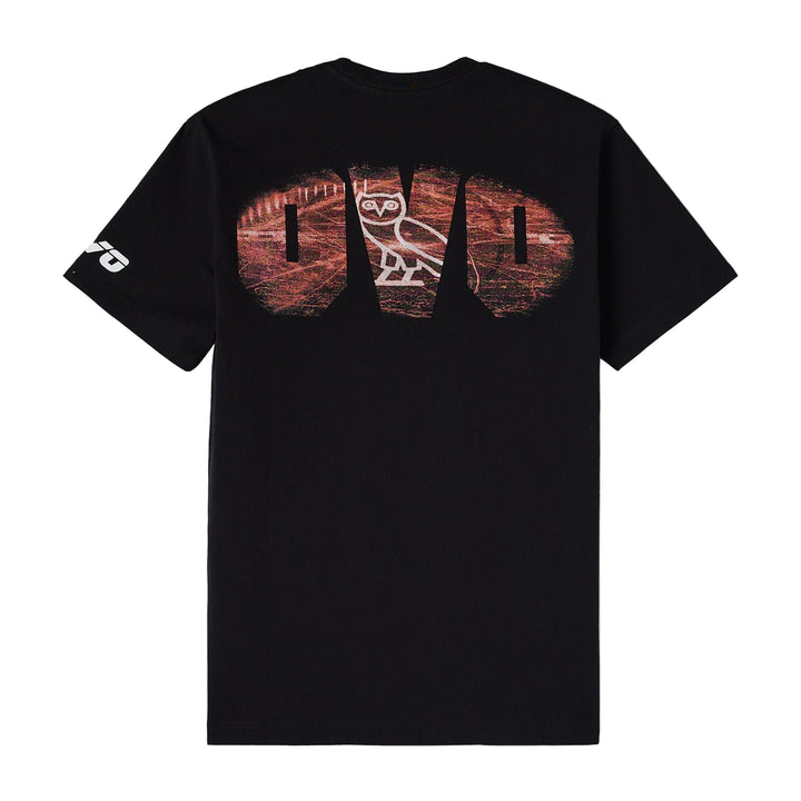 Edmonton Oilers October's Very Own OVO x NHL Black Retro Graphic T-Shirt