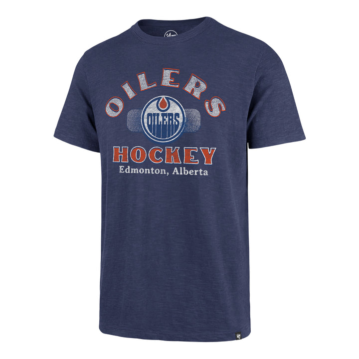 Edmonton Oilers '47 Offset Blue T-Shirt
