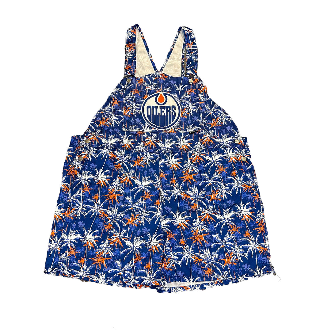 Edmonton Oilers Forever Collectibles Palm Tree Overalls