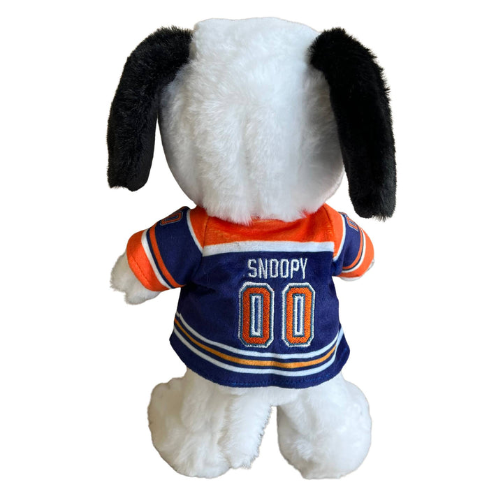 Edmonton Oilers Peanuts 10" Snoopy Jersey Plushie Toy