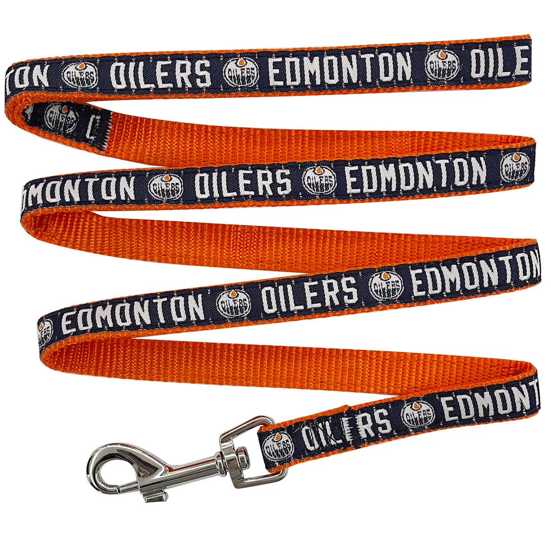 Edmonton Oilers Pets First Blue & Orange Pet Leash