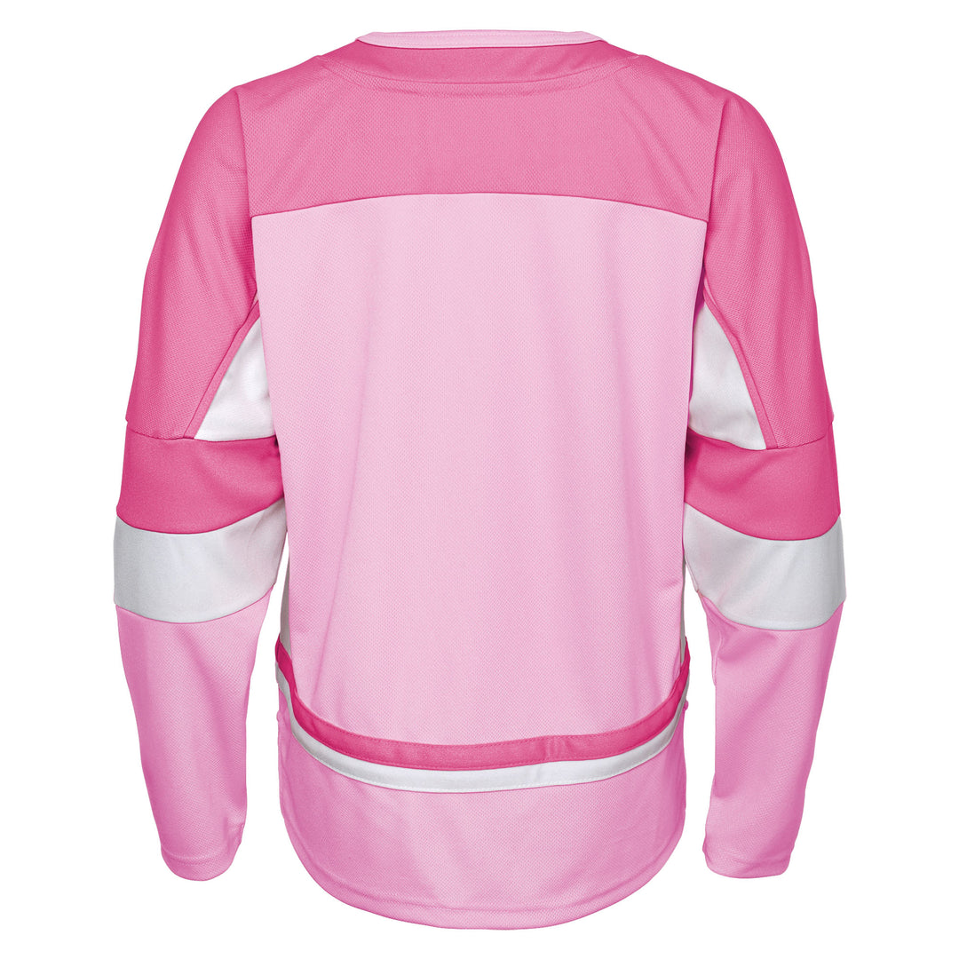Edmonton Oilers Youth Pink Fashion Jersey