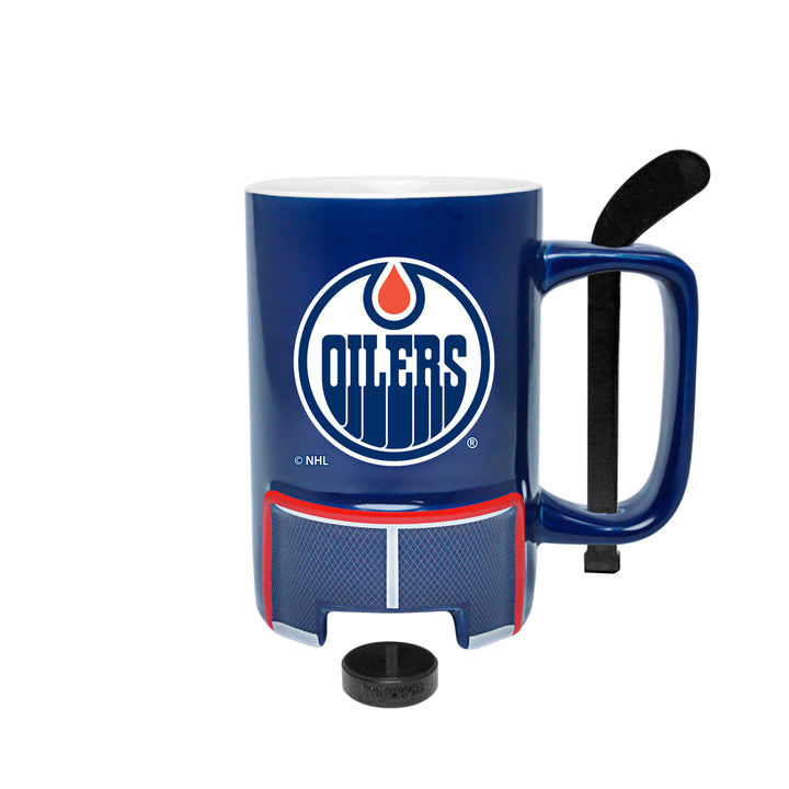 Edmonton Oilers Practice Shot 15oz Ceramic Mug