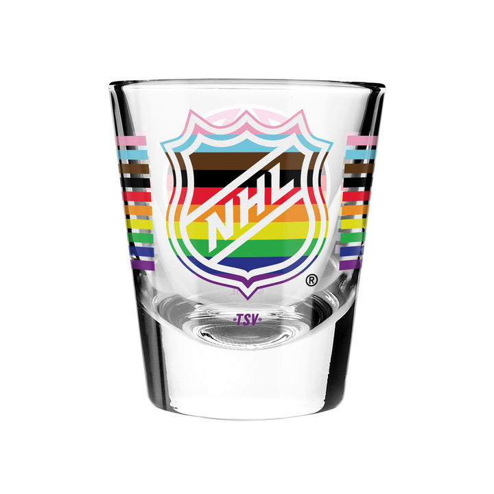Edmonton Oilers Pride 2oz Shot Glass