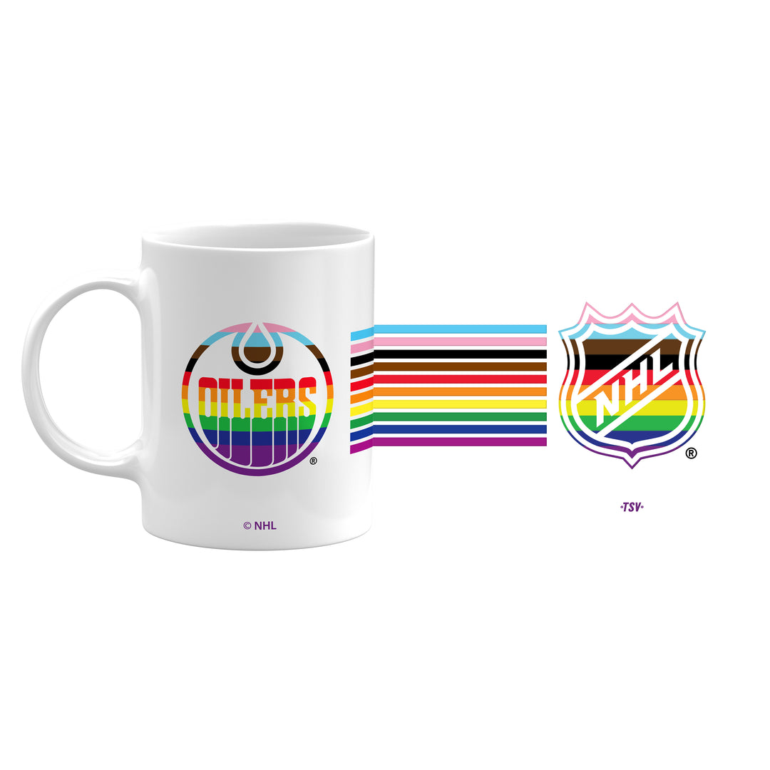 Edmonton Oilers Pride Ceramic 11oz Mug