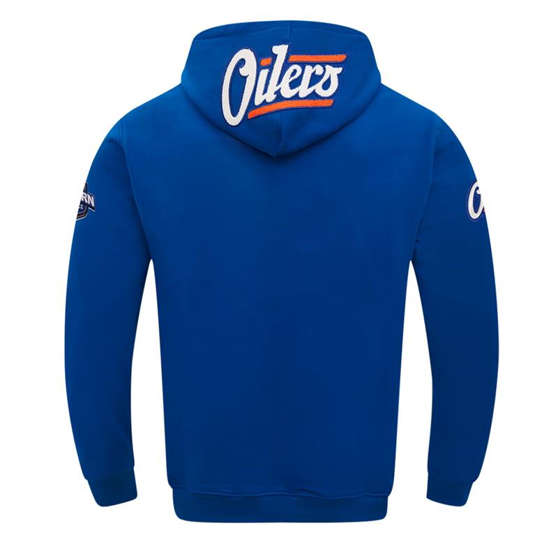 Edmonton Oilers Pro Standard Alternate Logo Royal Hoodie