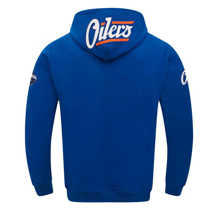 Edmonton Oilers Pro Standard Alternate Logo Royal Hoodie