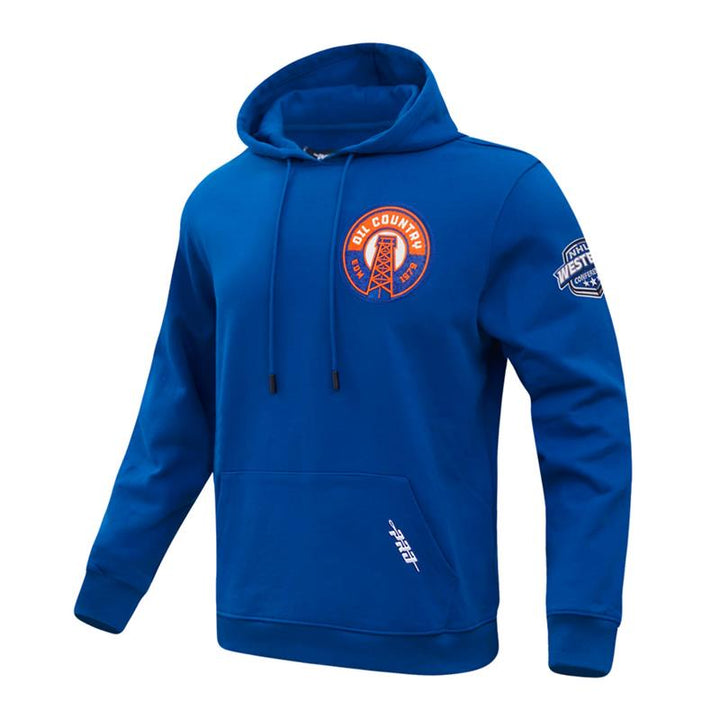 Edmonton Oilers Pro Standard Alternate Logo Royal Hoodie