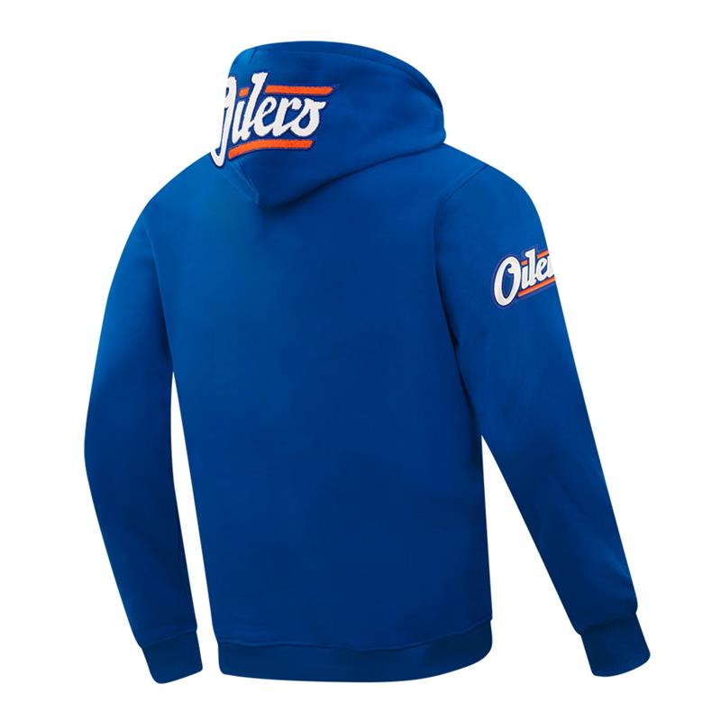 Edmonton Oilers Pro Standard Alternate Logo Royal Hoodie