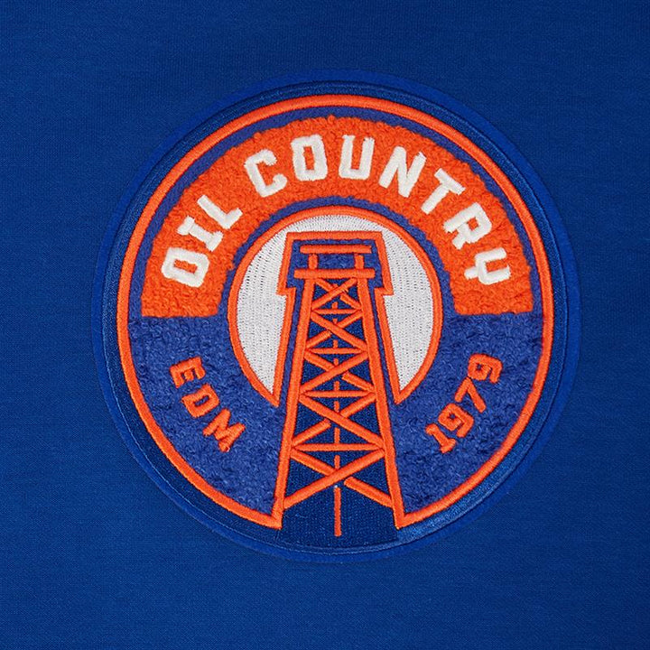 Edmonton Oilers Pro Standard Alternate Logo Royal Hoodie