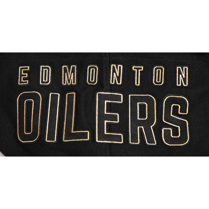 Edmonton Oilers Pro Standard Black & Gold Full-Zip Hoodie