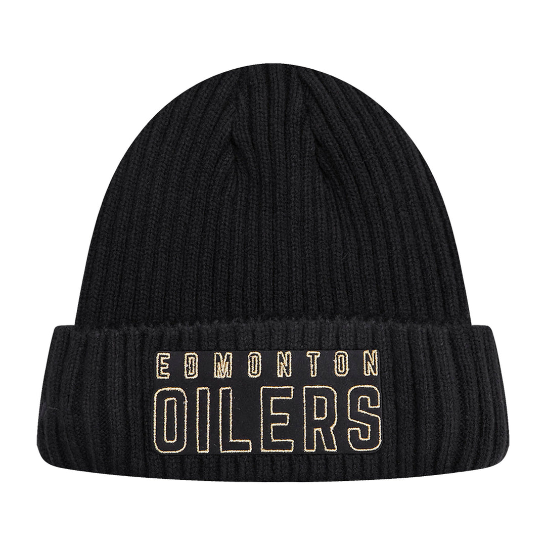 Edmonton Oilers Pro Standard Black & Gold Toque