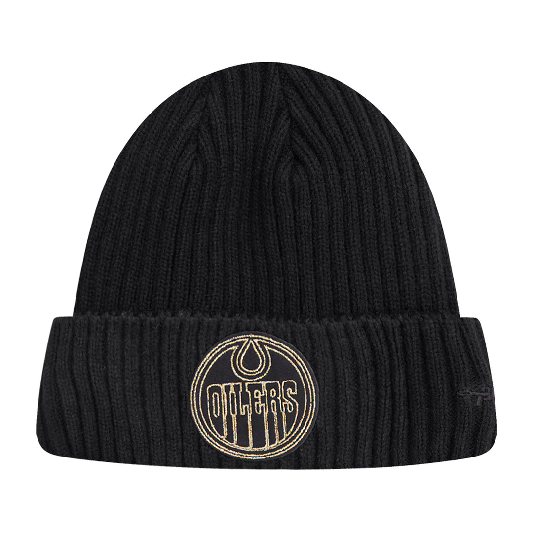 Edmonton Oilers Pro Standard Black & Gold Toque