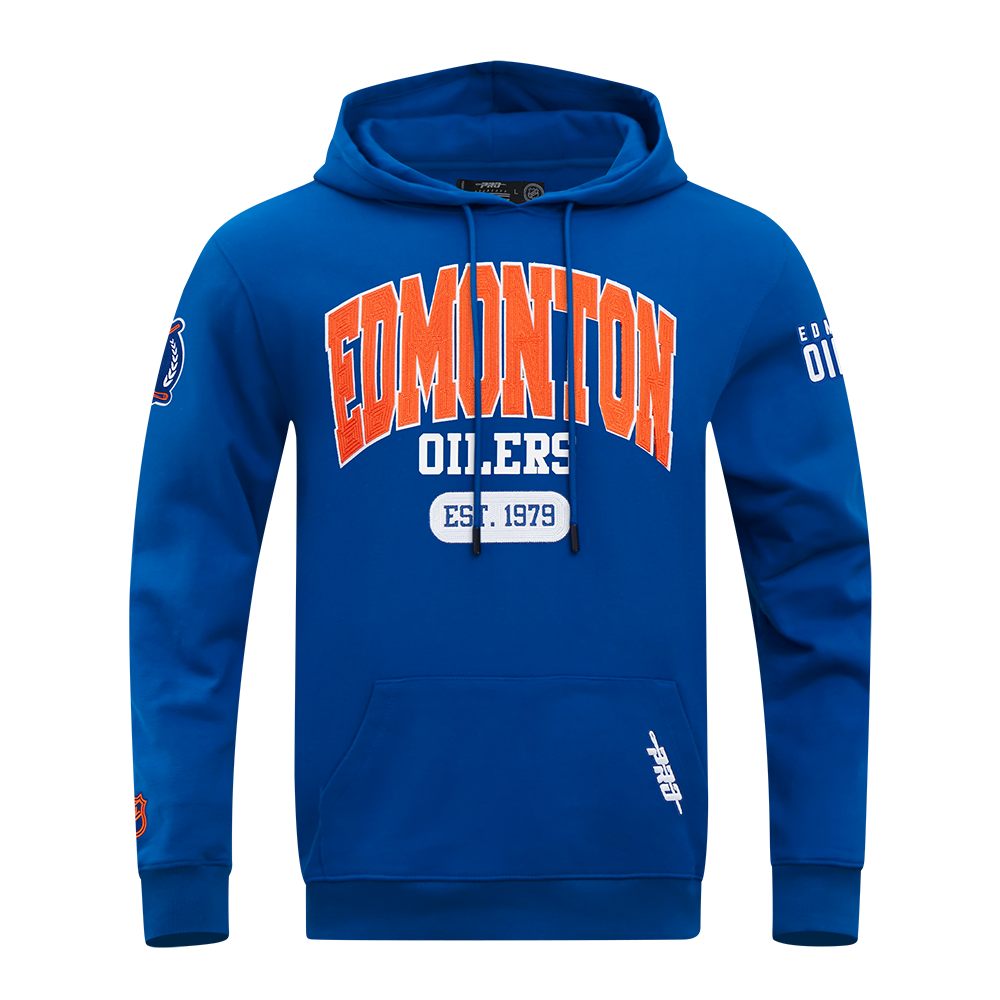Edmonton Oilers Pro Standard City Arch Blue Hoodie