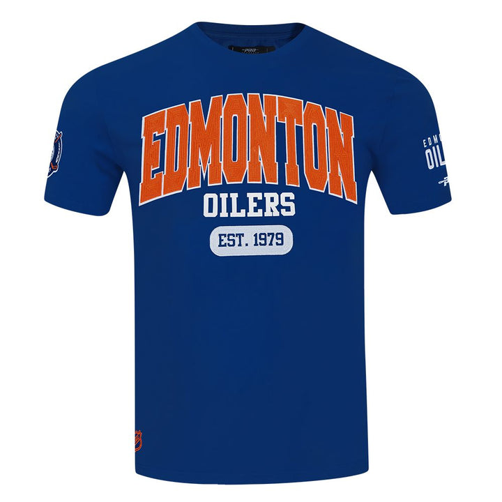 Edmonton Oilers Pro Standard City Arch Blue T-Shirt