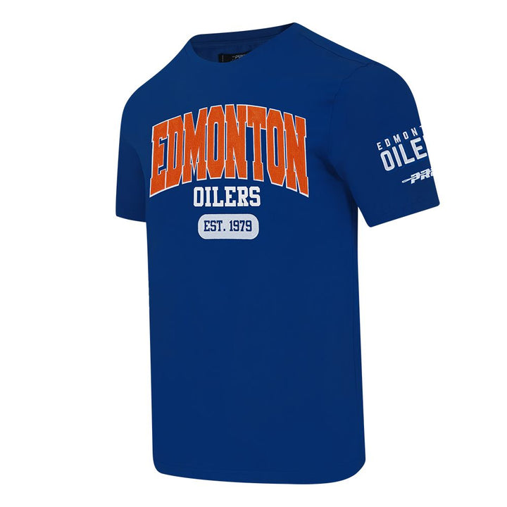 Edmonton Oilers Pro Standard City Arch Blue T-Shirt