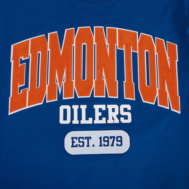 Edmonton Oilers Pro Standard City Arch Blue T-Shirt