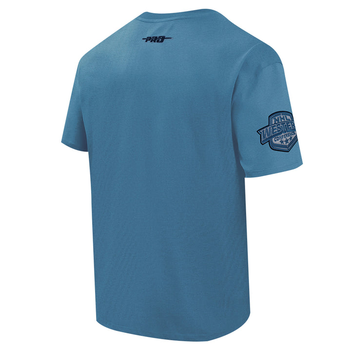 Edmonton Oilers Pro Standard Country Club Blue Drop Shoulder T-Shirt
