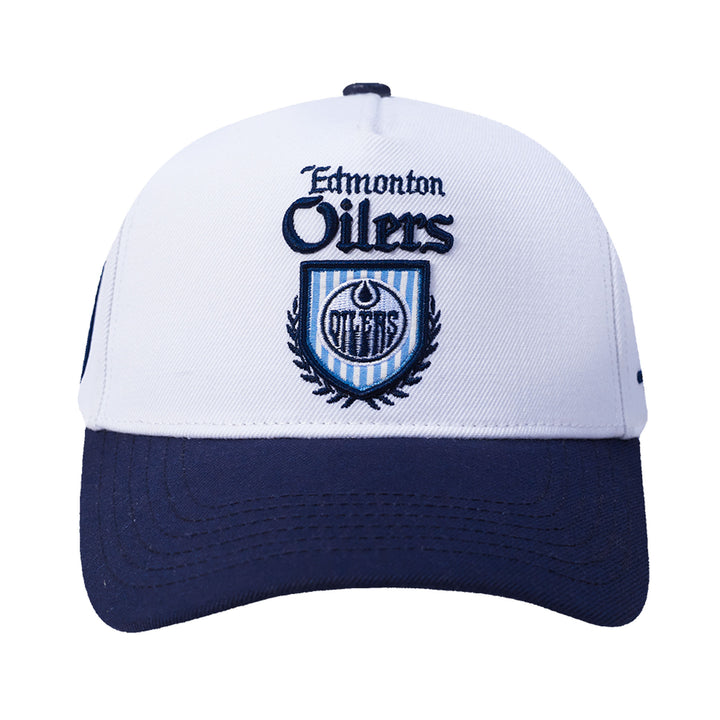 Edmonton Oilers Pro Standard Country Club White Snapback Hat