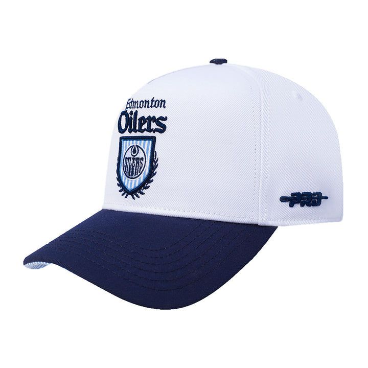 Edmonton Oilers Pro Standard Country Club White Snapback Hat