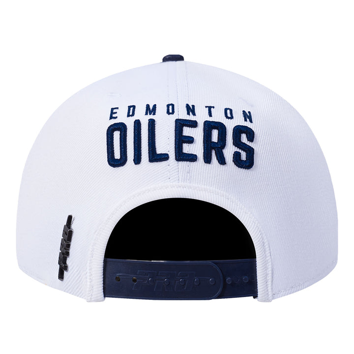 Edmonton Oilers Pro Standard Country Club White Snapback Hat