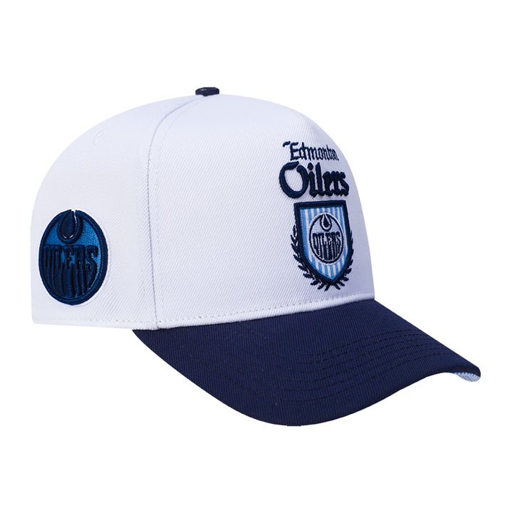 Edmonton Oilers Pro Standard Country Club White Snapback Hat