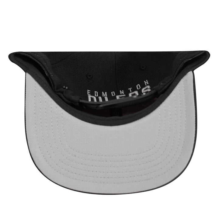 Edmonton Oilers Pro Standard Cream French Terry Wool Blend Snapback Hat