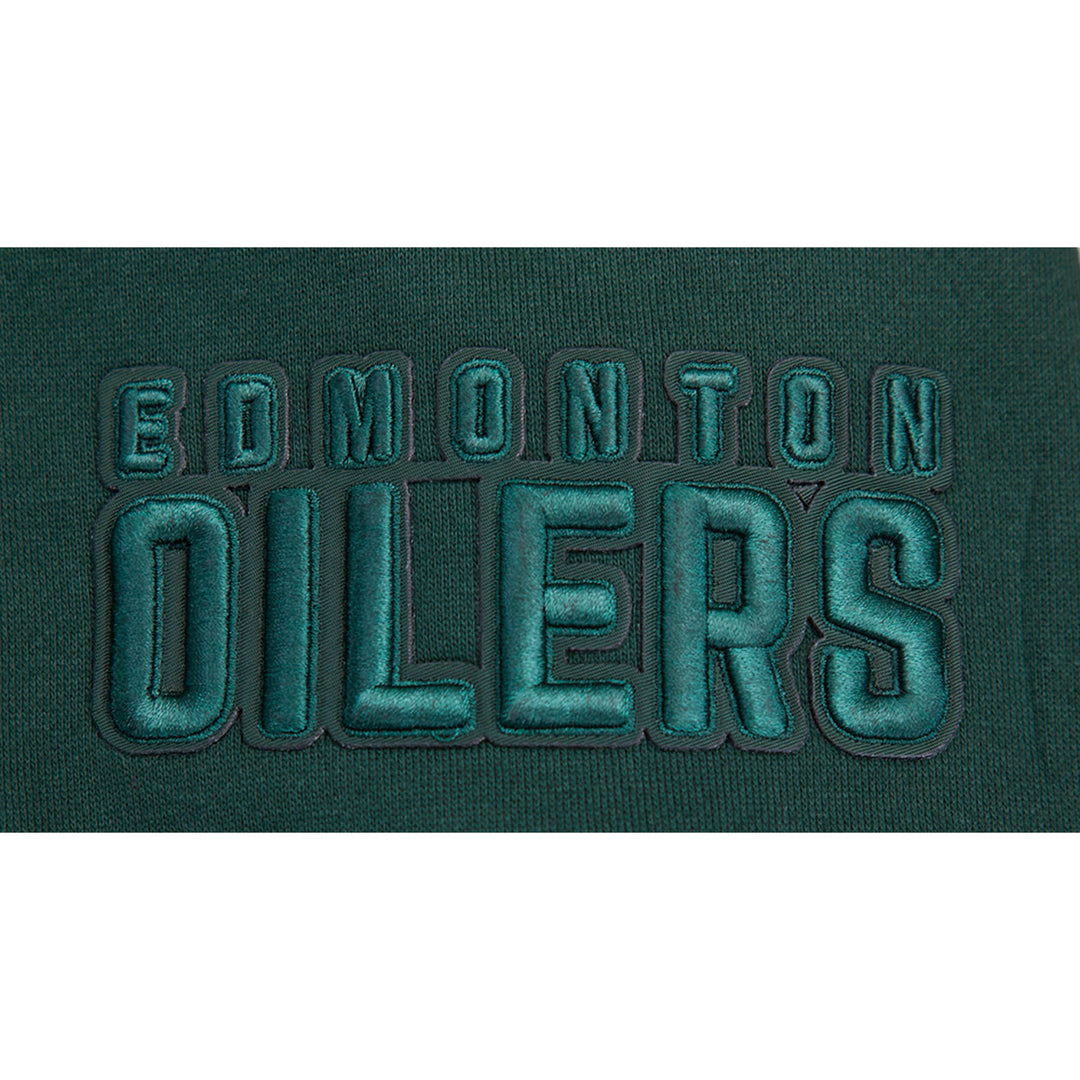 Edmonton Oilers Pro Standard Drop Shoulder Forest Green Hoodie