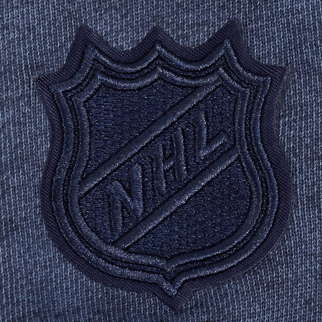 Edmonton Oilers Pro Standard Enzyme Wash Navy Drop Shoulder Hoodie