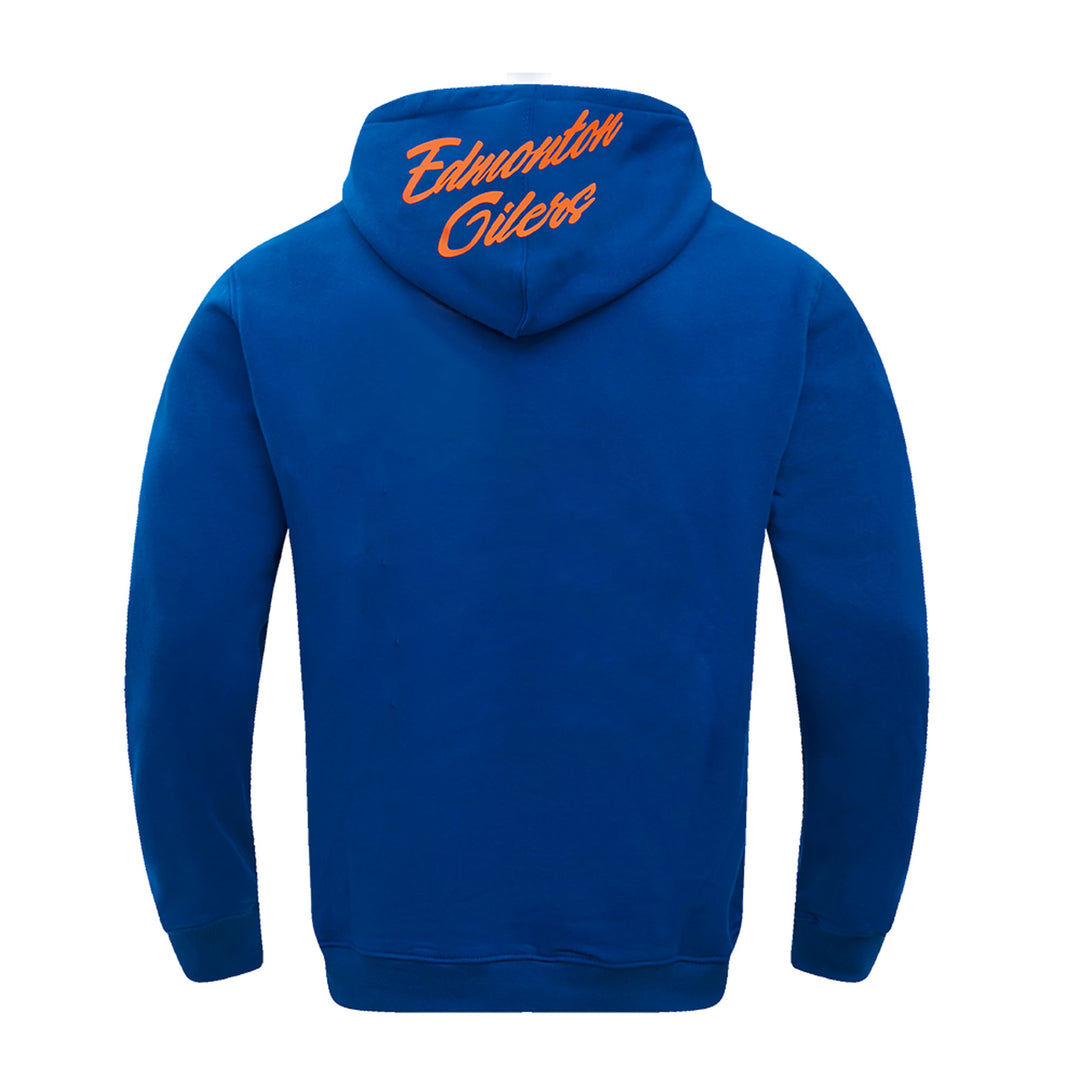 Edmonton Oilers Pro Standard Fast Lane Blue Hoodie