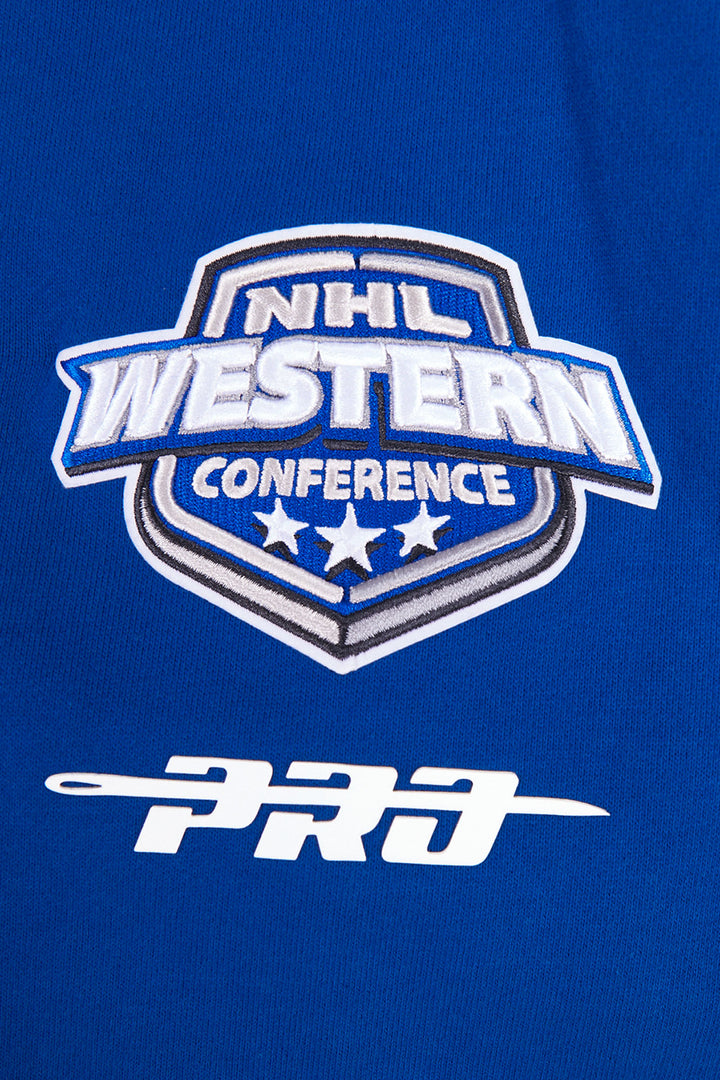 Edmonton Oilers Pro Standard Fast Lane Blue Hoodie