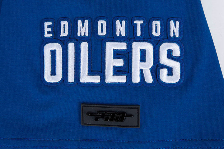 Edmonton Oilers Pro Standard Fast Lane Blue T-Shirt