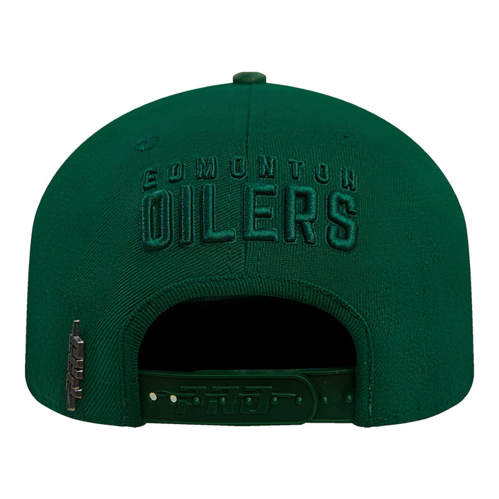 Edmonton Oilers Pro Standard Forest Green Wool Snapback Hat
