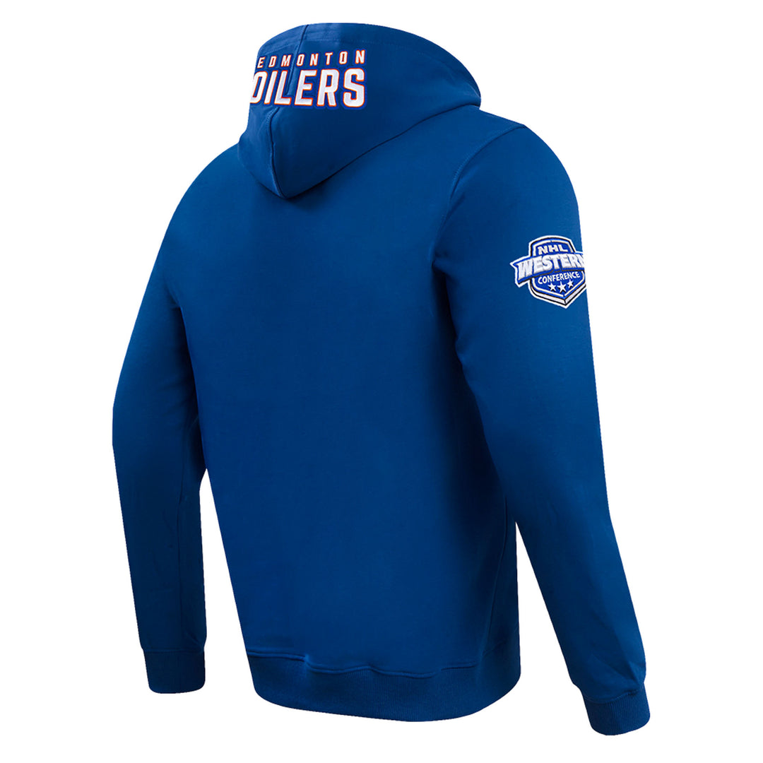 Edmonton Oilers Pro Standard Hunter Mascot Blue Hoodie