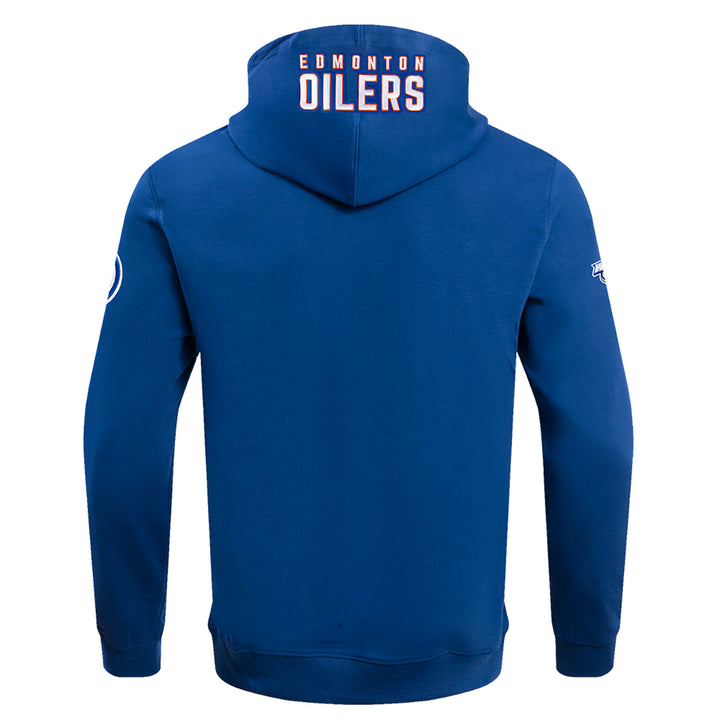 Edmonton Oilers Pro Standard Hunter Mascot Blue Hoodie