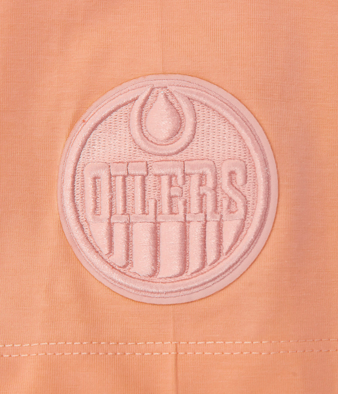 Edmonton Oilers Women's Pro Standard Neutrals Coral Boxy T-Shirt