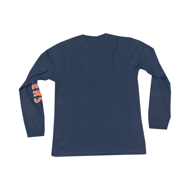 Edmonton Oilers Everest Navy Long Sleeve Shirt