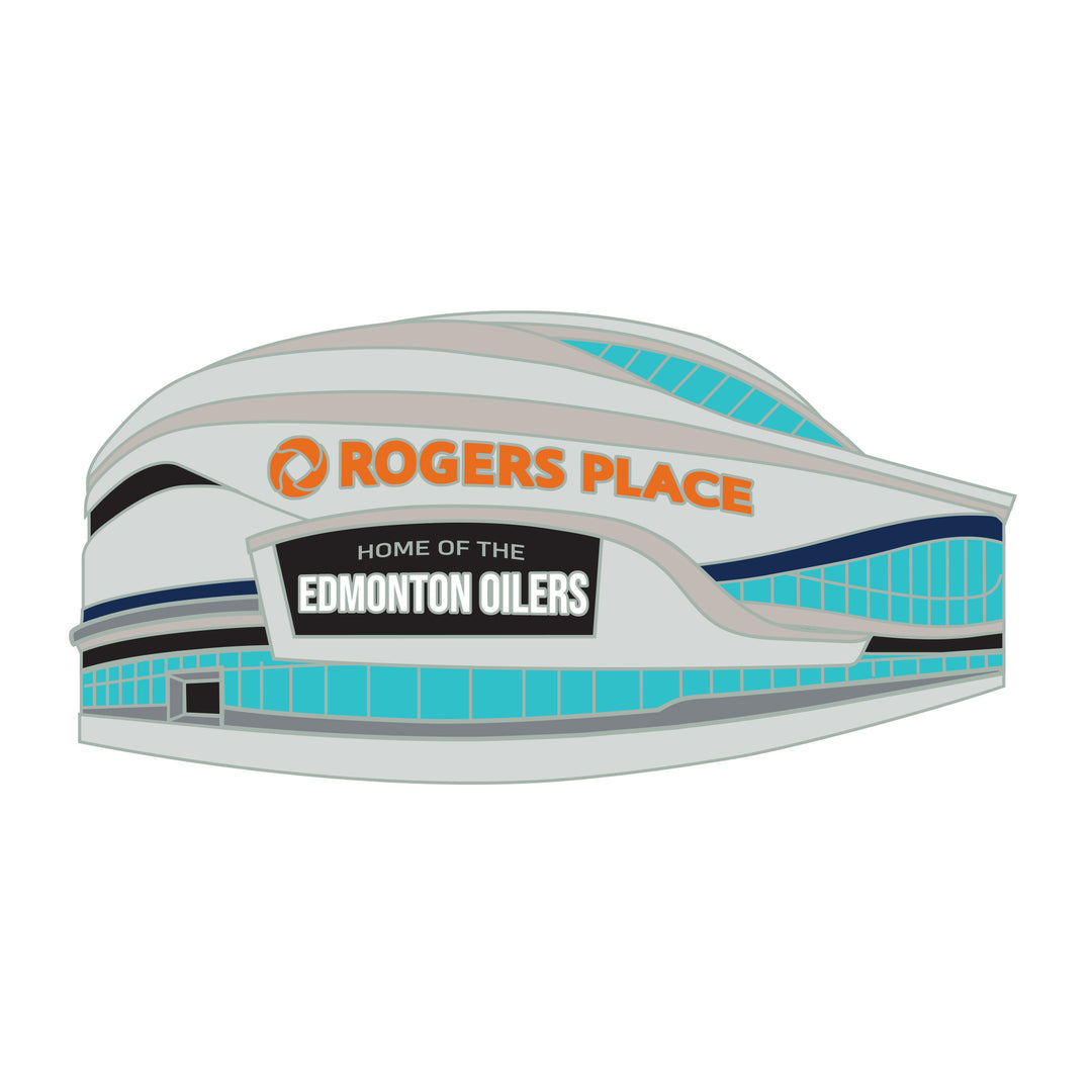 Edmonton Oilers Rogers Place Lapel Pin