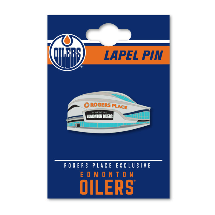 Edmonton Oilers Rogers Place Lapel Pin