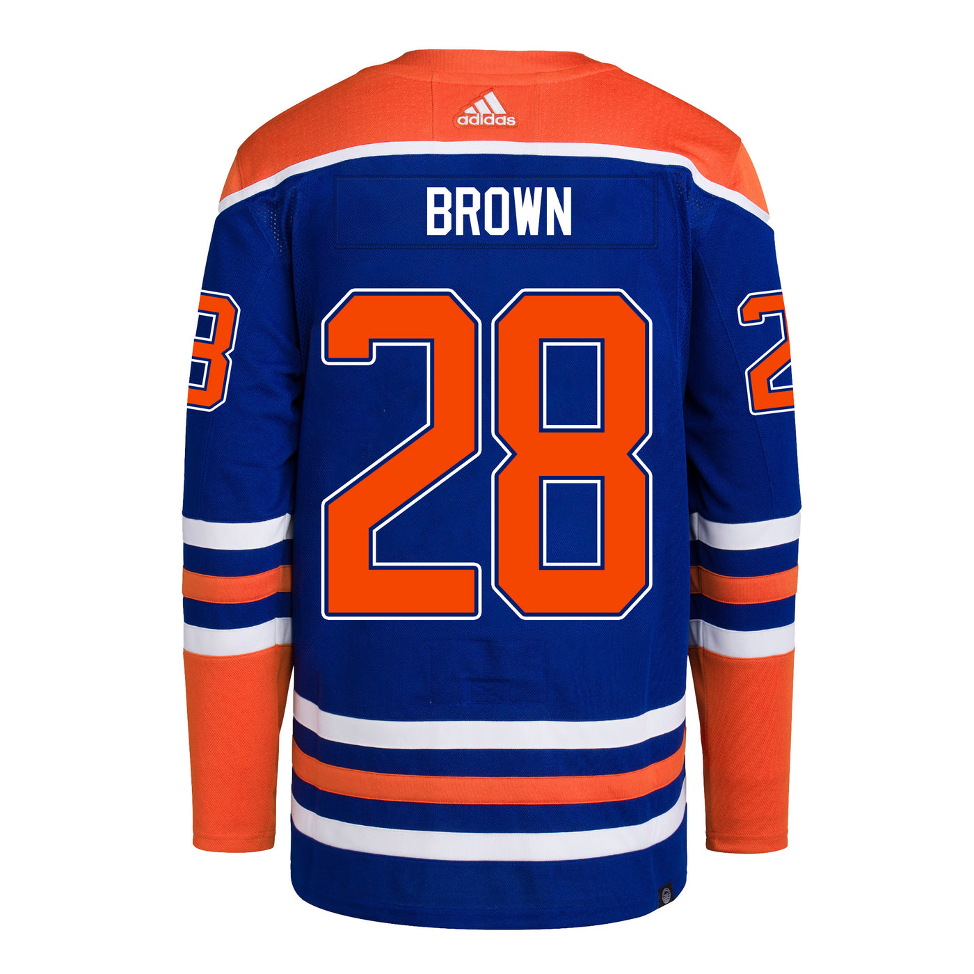 Connor Brown Edmonton Oilers adidas Primegreen Authentic Royal Blue Home Jersey