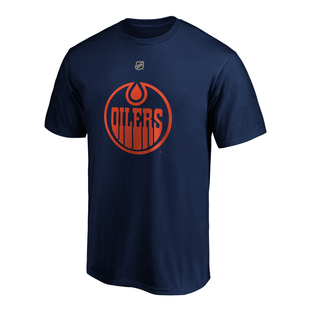 Ryan Nugent-Hopkins Edmonton Oilers Stack Name & Number T-Shirt