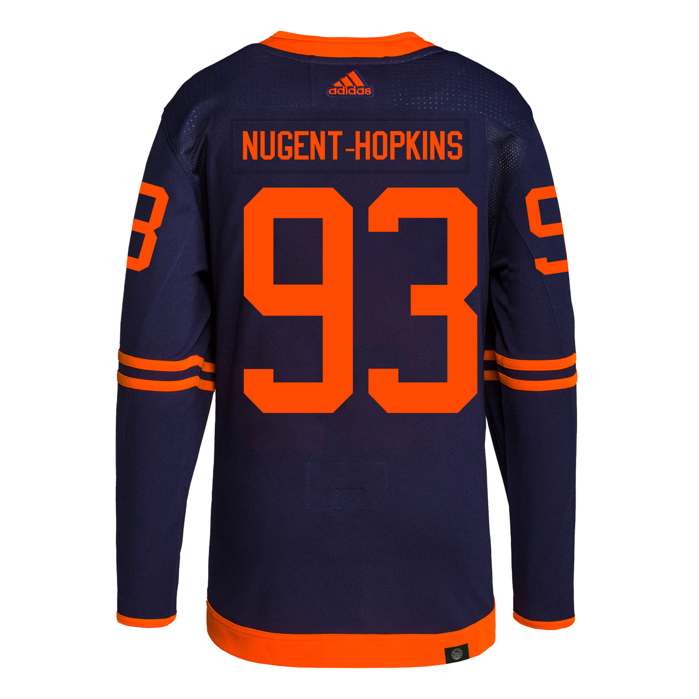 Ryan Nugent-Hopkins Edmonton Oilers adidas Primegreen Authentic Navy Alternate Jersey